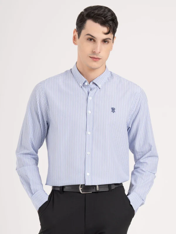 Men’s Full Sleeve Striped Shirt